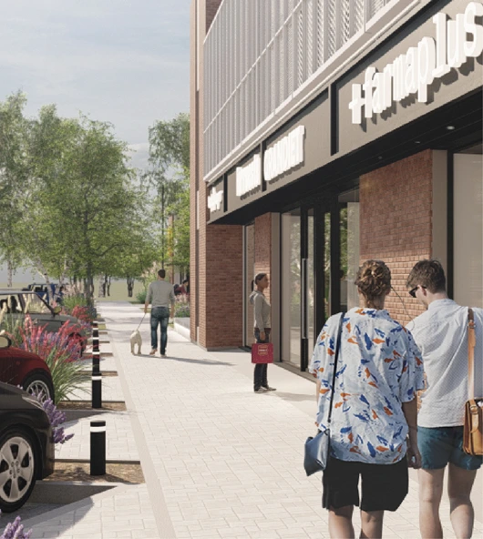 espacio para el encuentro y el desarrollo de la vida social, cultural y comercial