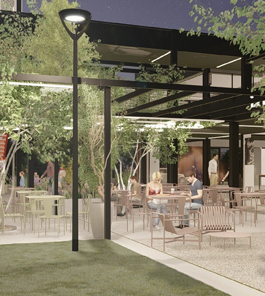 Espacio contenido y tranquilo